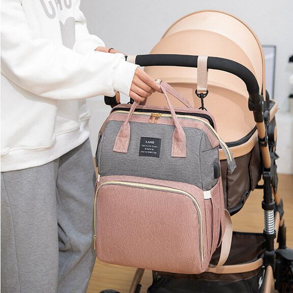 Sac à langer Land avec attache poussette